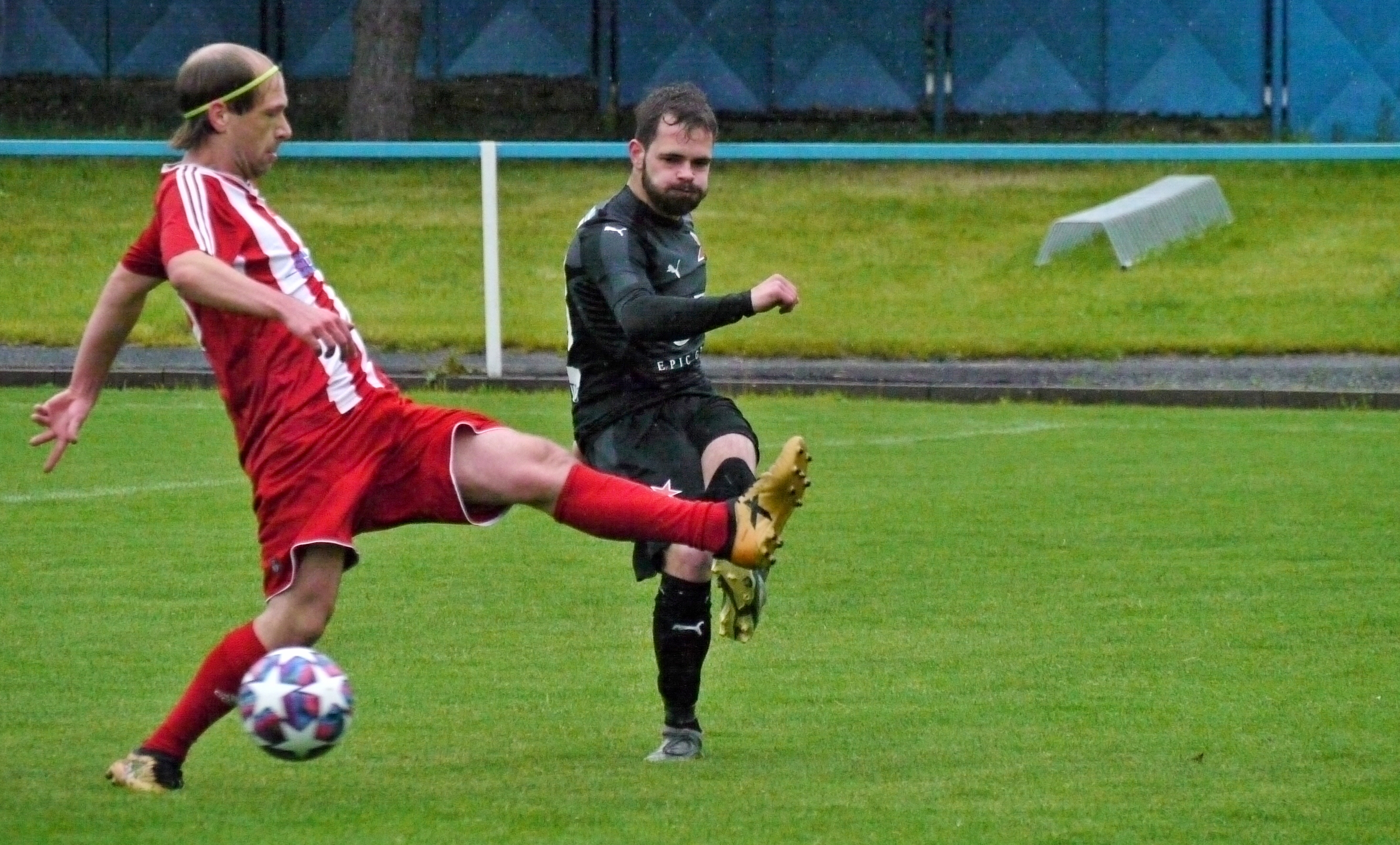 přátelské utkání FK Jaroměř - Slavia Hradec Králové, 26.5.2021, foto: Vaclav Mlejnek